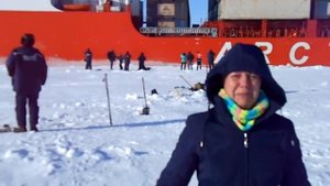 Порт Дудинка на Енисее