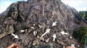 Best OBSIDIAN Locations in ARK - The Island Farming Guide