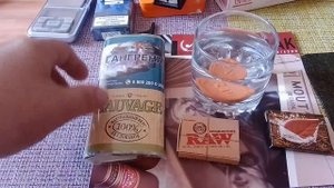 Увлажняем кисетный табак