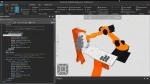 KUKA.Sim 4.0 - Basic Palletizing with KRL