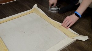 КАК НАТЯНУТЬ ХОЛСТ НА ПОДРАМНИК И КАК ОБТЯНУТЬ ПЛАНШЕТ БУМАГОЙ? \ Проклейка \ Грунтовка