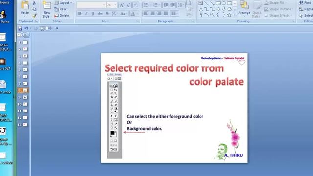 COLOR FILL - PHOTOSHOP TUTORIAL (IN TAMIL) смотреть онлайн