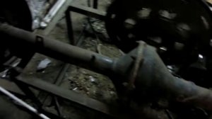 Самодельный механизм  ударно канатного бурения