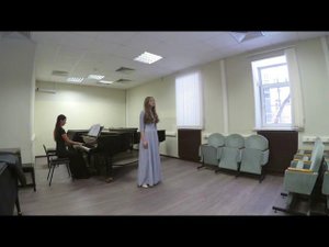 Ц. Кюи, сл. А. Пушкина «Туча», Русская народная песня в обр. М. Красева «Не будите меня, молоду»