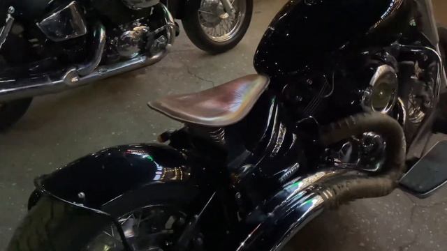 Кастомные (стильные) байки в Грозном. Знакомство с тяжелой техникой. #мотоцикл #байкеры #мотосезон смотреть онлайн