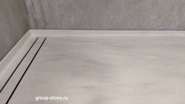 Душевой поддон из искусственного камня
