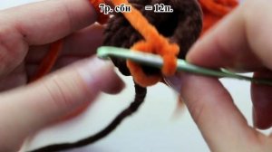 Плюшевый олень крючком, крутой МК, часть 1, схема