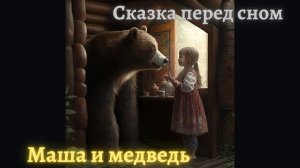 МАША И МЕДВЕДЬ ? | АСМР ? спокойное чтение | ? Сказка на ночь | Изображения MidJourney
