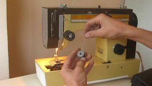 Sewing machine Veritas 8014/4140E  намотка і заправка ниток