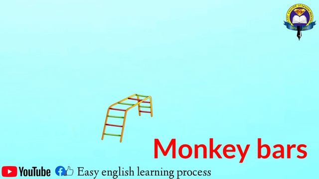 Playground Vocabulary | Playground Items | Outdoor Games | Easy English Learning Process