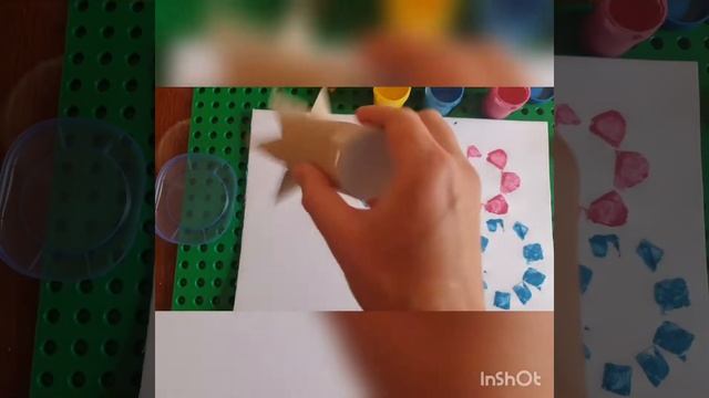 Літній килимок. Нетрадиційне малювання. Штампом смотреть онлайн