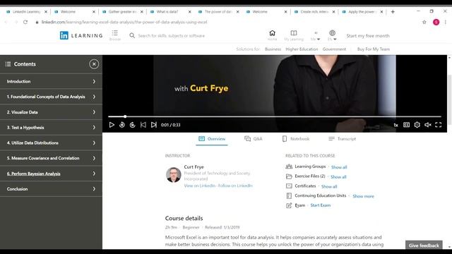 LinkedIn Learning Free Data Analytics Courses with Certificate смотреть онлайн