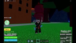 Как получить БАДДИ СВОРД в Blox fruits!