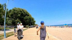 Toronto Woodbine Beach & Boardwalk - Lake Ontario Canada