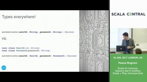 [Scala Central] Pascal Bugnion - Scala for humans