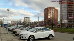 Города России. Тольятти. Прогулка по осеннему городу Тольятти. 14, 16, 19 квартала.