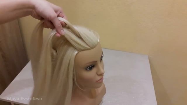 Классная прическа.Из косы "Жгут" Легкое плетение волос.Cool hairstyle.Easy to carry out смотреть онлайн