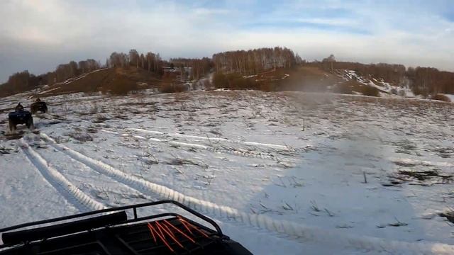 ГАЗ ДО ОТКАЗА ПО ТЯЖЕЛОМУ СЫРОМУ СНЕГУ! смотреть онлайн