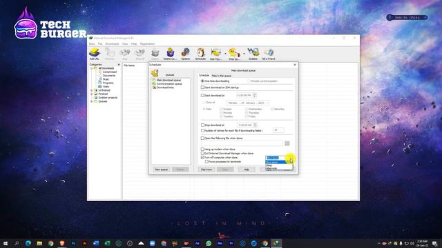 Auto Shut Down Windows PC after download complete - Tech Burger смотреть онлайн
