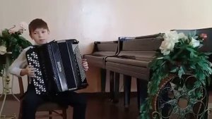 Латыпов Рафаэль И.С. Бах - Органная Прелюдия и фуга ми минор на баяне