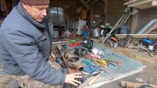 Как укоротить мост с полуосями под самодельный минитрактор// смотреть онлайн