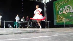Чувашский танец на Сабантуе в г. Москва
