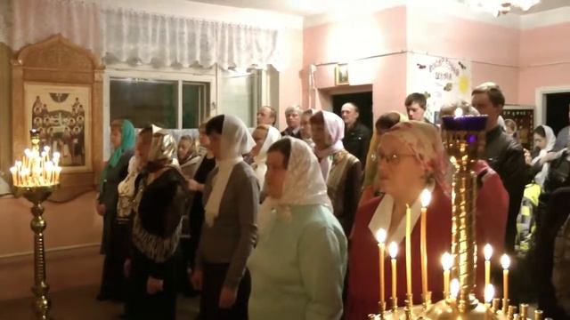 Североонежск 2014 г.  Крестный ход перед пасхой