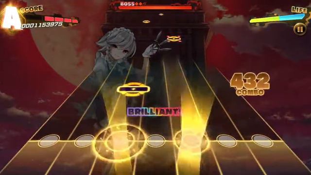 Touhou Danmaku Kagura | Night of Knights | Extra full combo смотреть онлайн