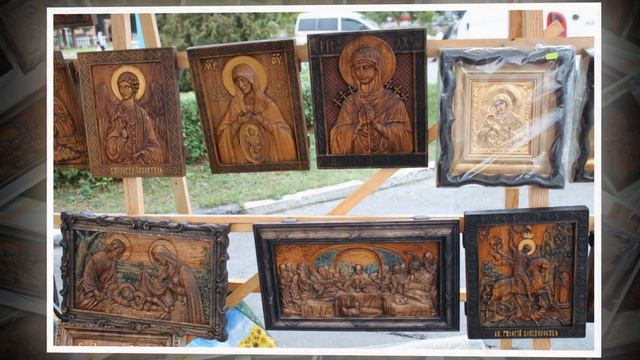 ДЕРЕВЯНІ ІКОНИ. ЮВЕЛІРНА АРТ-МАЙСТЕРНЯ Buga-Gold Icons of the Church. Ternopil. Ukraine
