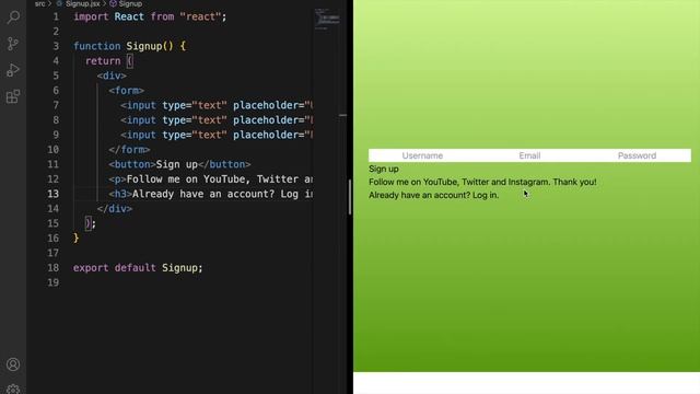 Build a FORM with REACT.JS and TAILWIND CSS 2023