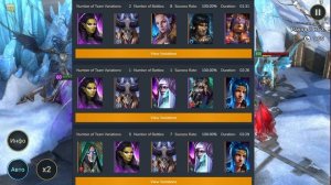 Лучшие команды трудных подземелий Raid shadow legends!