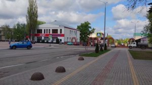 Прогулка по центру и детскому парку. пгт. Анна. Воронежская область.  7.05.2021