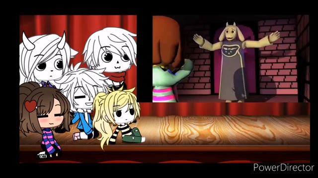 👍 Реакция андертейл на Реалистичный UNDERTALE  👍
