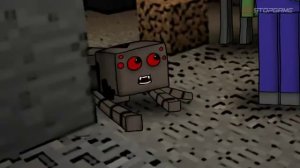 Minecraft Мультик-Отряд Мобов эпизод 1 Существо в лесу