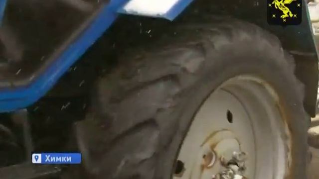 Коммунальщики Химок вышли на борьбу со снегом смотреть онлайн