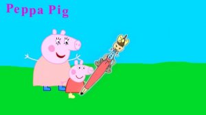 Свинка Пеппа рисуем вместе Семья Пеппа Peppa Pig