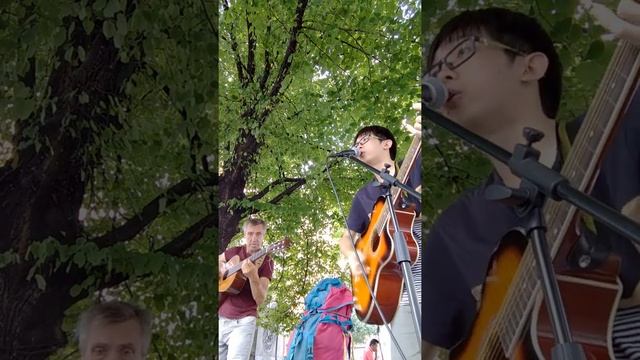 低等動物(陳奕迅) busking cover @Nikolaikirche, Berlin, Deutschland смотреть онлайн