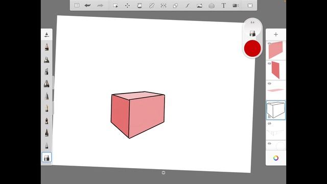 Intro to Two Point Perspective Sketching using Autodesk Sketchbook app смотреть онлайн