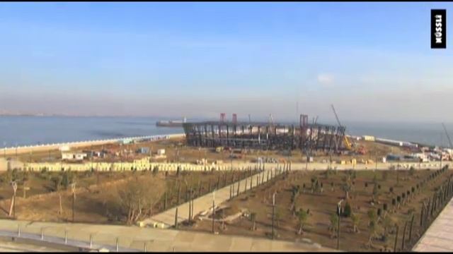 Construction Timelapse of the Crystal Hall in Baku (AZ) смотреть онлайн