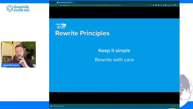 Apidays GraphQL Scale 2022 - Transforming the Monolith into a Federated Graph By Jesper Rasmussen. смотреть онлайн