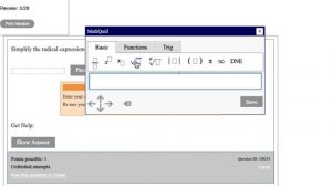 How to type an nth root