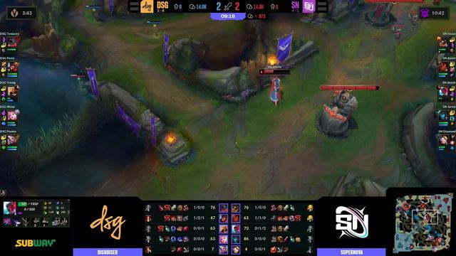 DSG vs SN | Week 6 Game 1 | 2024 LCS Challengers League Spring | Disguised vs Supernova смотреть онлайн