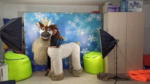 Ростовая кукла Олень катать детей часть 2. Как он  устроен / Ростовые куклы изготовоение