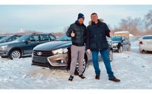 Lada Vesta SW Cross Luxe Multimedia Enjoy pro уехала в г.Саранск!