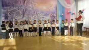 Утренник в детском саду. Поздравляем папу с 23 февраля//The matinee in kindergarten.  February 23