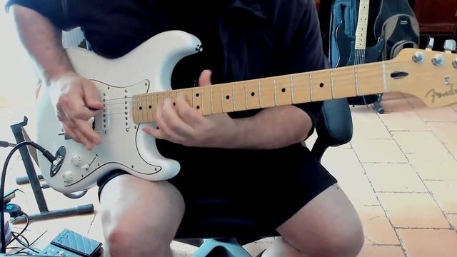 Expressive use of vintage Fender tremolo solo смотреть онлайн