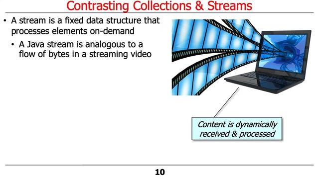 Contrasting Java 8 Streams with Java I/O Streams and Collections смотреть онлайн