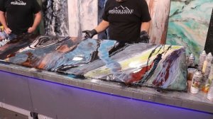 Learn Advanced Color Technique Using Epoxy Resin | Stone Coat Countertops