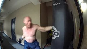 Sony FDR-X1000V Heavy Bag Workout Session 1