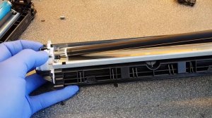 Заправка картриджа HP CF540A // Cartridge refill HP CF540A